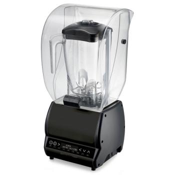 BARMIX/W-CP BARMIX/DB-N (25) Professionelle Mixer mit Schallschutzhaube, quadratische Glas 2 Liter, Geschwindigkeitsregler